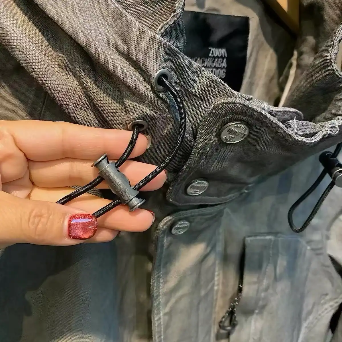 Product image of W676 Utility Zippered Pocket Jacket