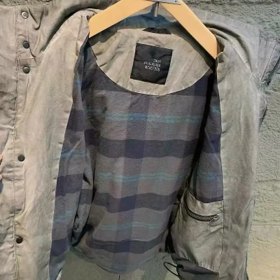 W676 Utility Zippered Pocket Ja...