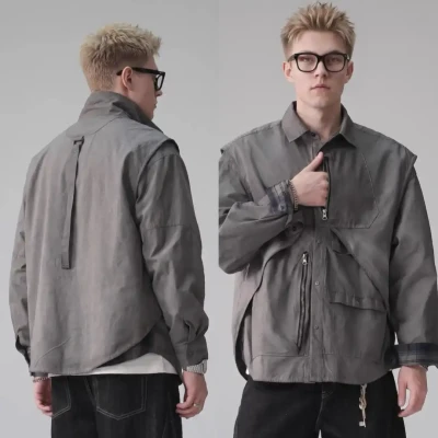 W191 Tactical Button Up Twill V...
