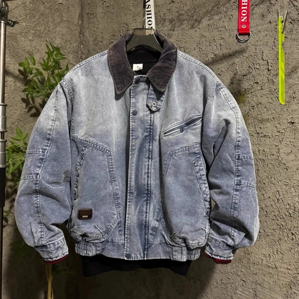 Product image of 5887 Collar Denim Jeans Work Wear Jacket