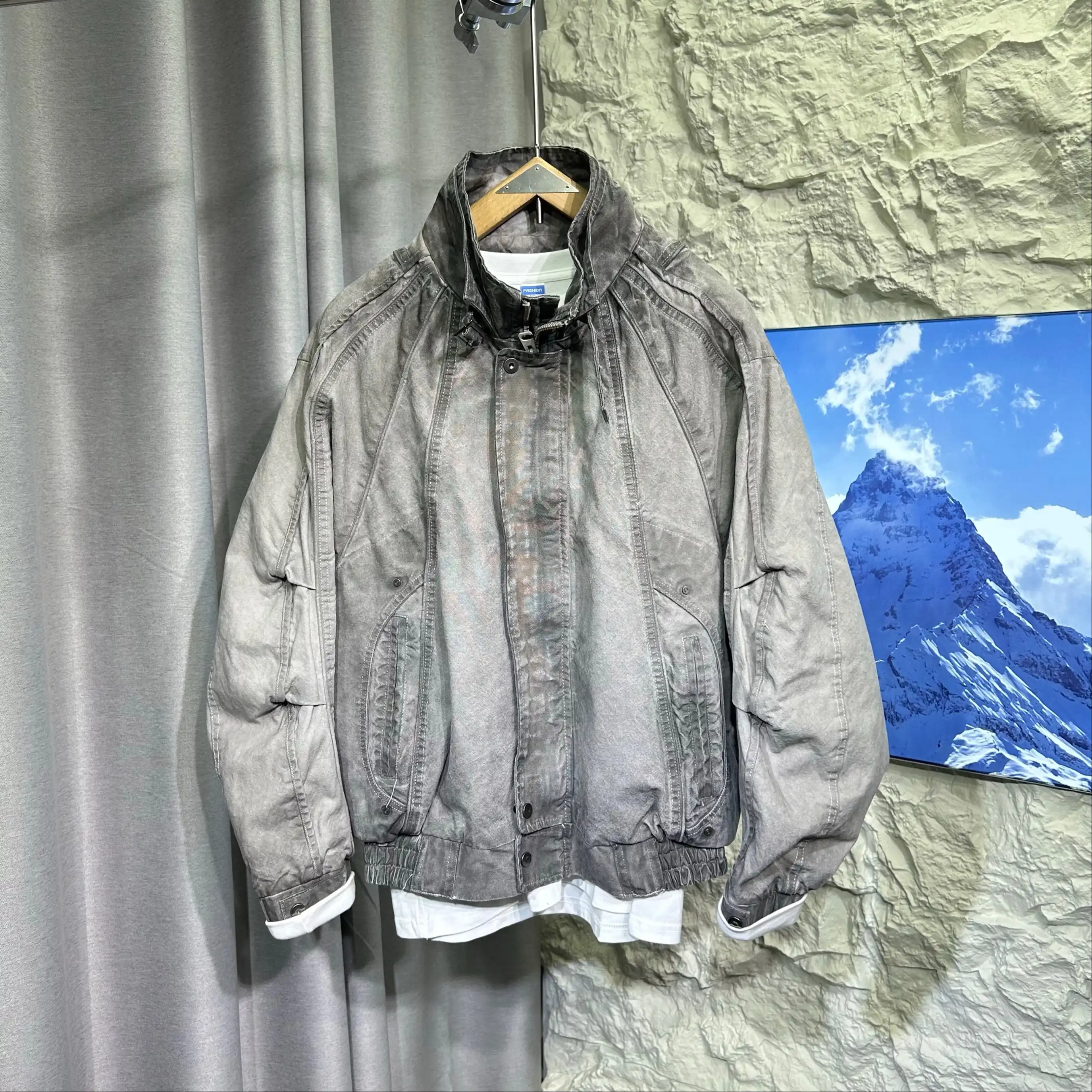 Product image of 9896 Vintage Washed Cargo Twill Jacket