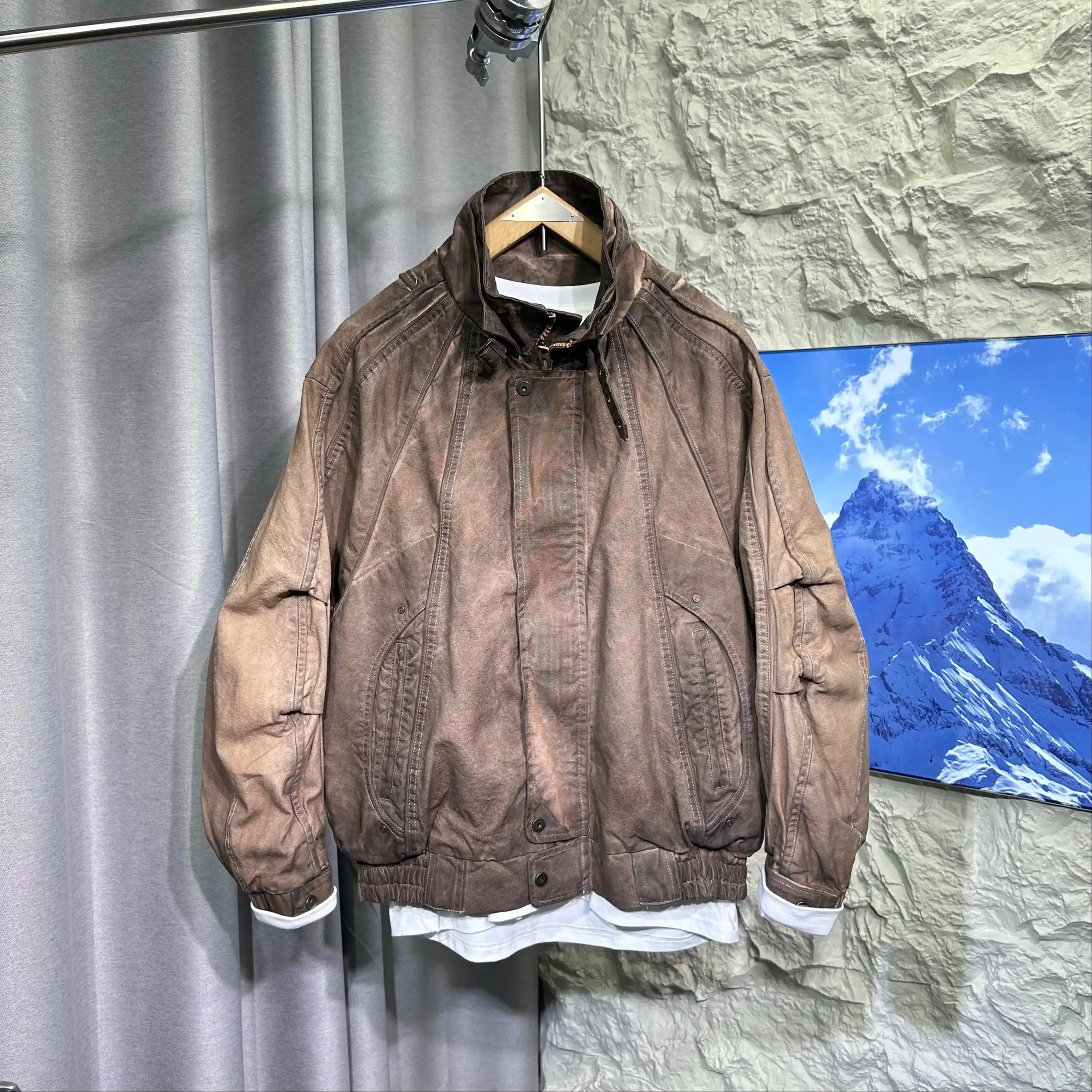 Product image of 9896 Vintage Washed Cargo Twill Jacket