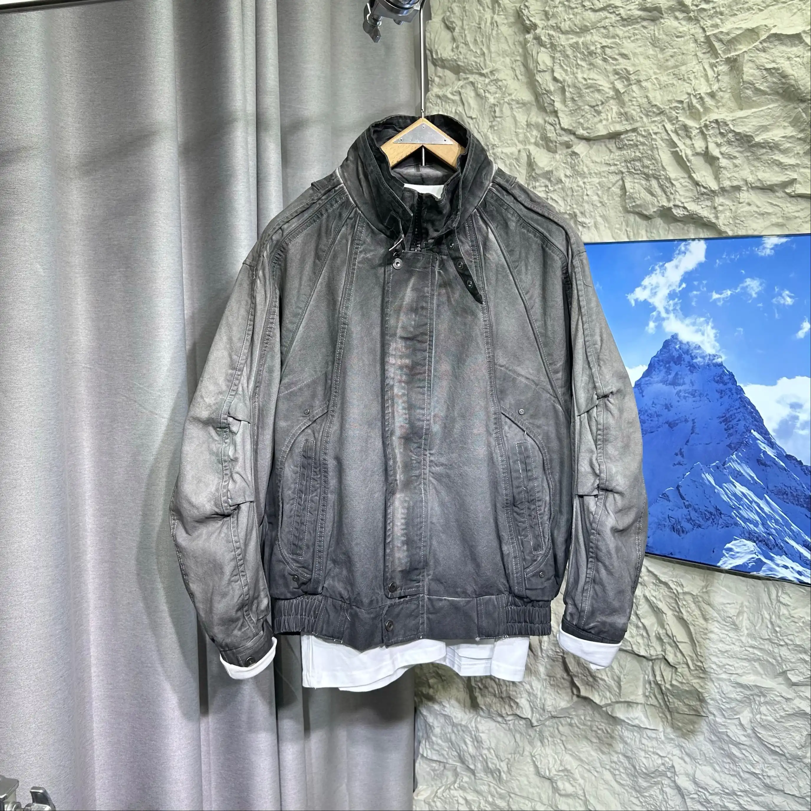 Product image of 9896 Vintage Washed Cargo Twill Jacket