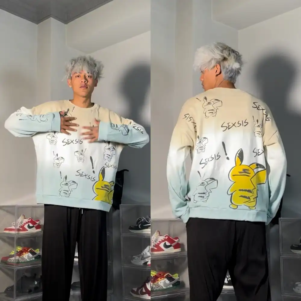 Product image of 16061 Pikachu Printed Sweatshirt