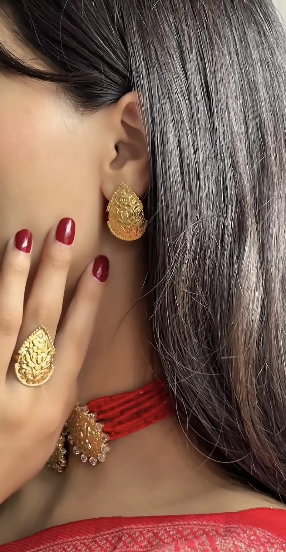 Product image of Rohini Set (Red)
