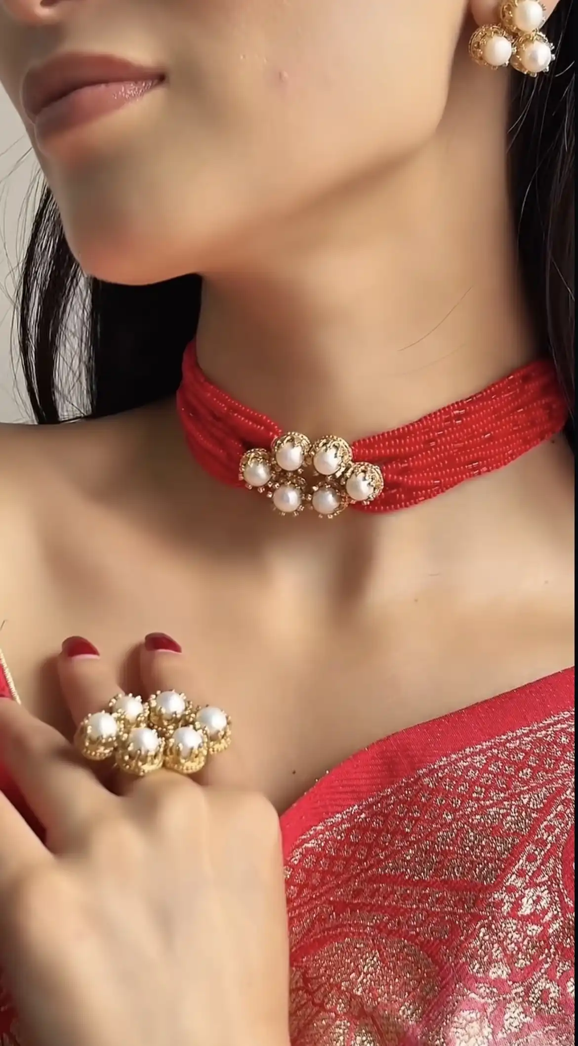 Product image of Saija Set (Red)