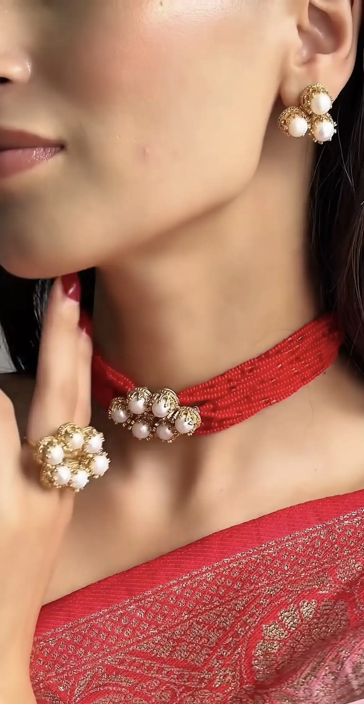 Product image of Saija Set (Red)