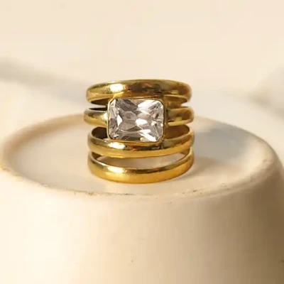 Mirrorball ring