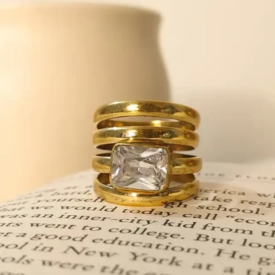 Mirrorball ring