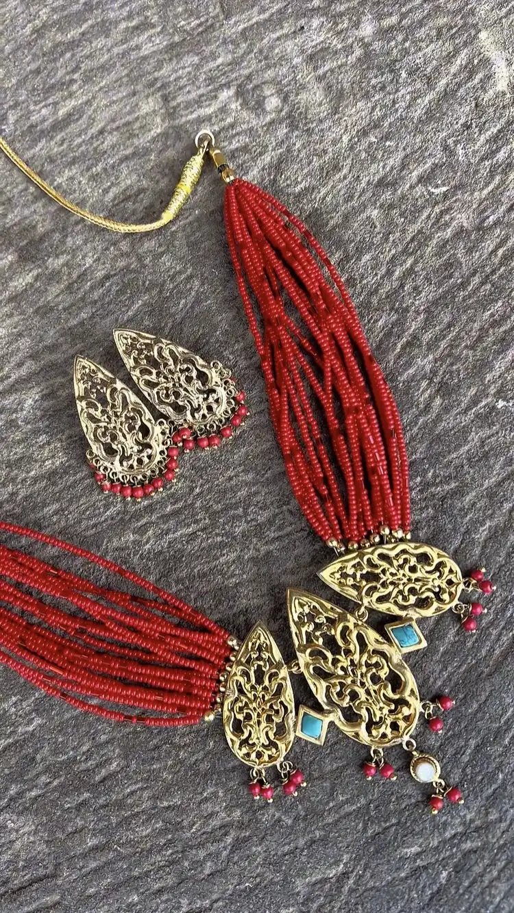 Product image of Aadhira Set (Red)