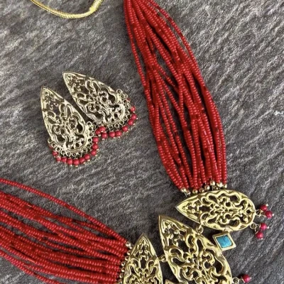 Aadhira Set (Red)