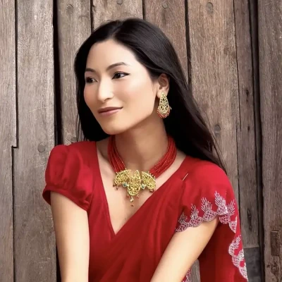 Aadhira Set (Red)