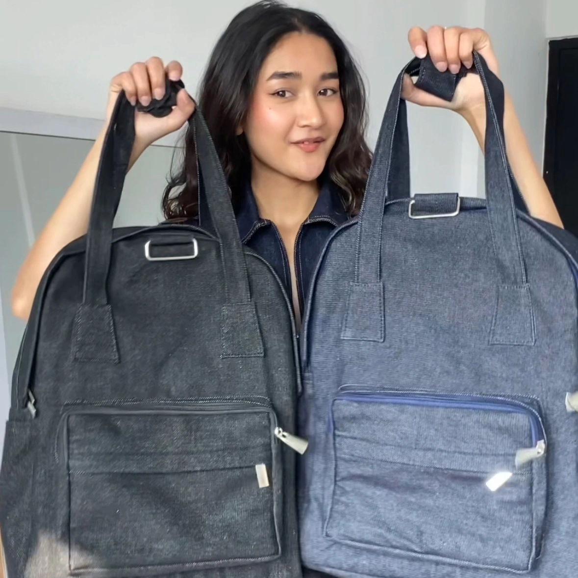 Product image of Denim Bagpack