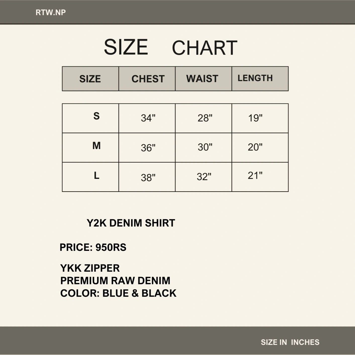 Product image of Y2K Denim Shirt