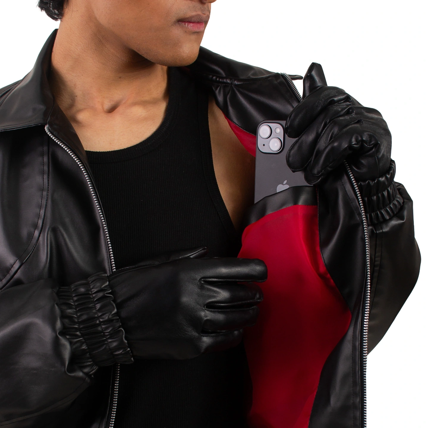 Product image of Faux Leather Jacket