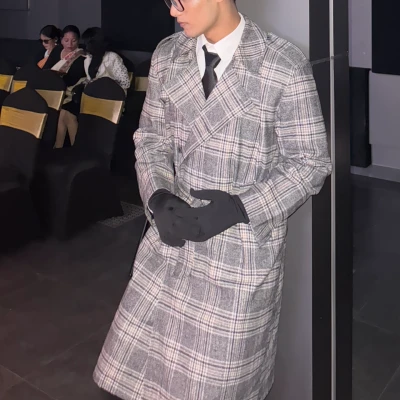 Woolen Trench Coat