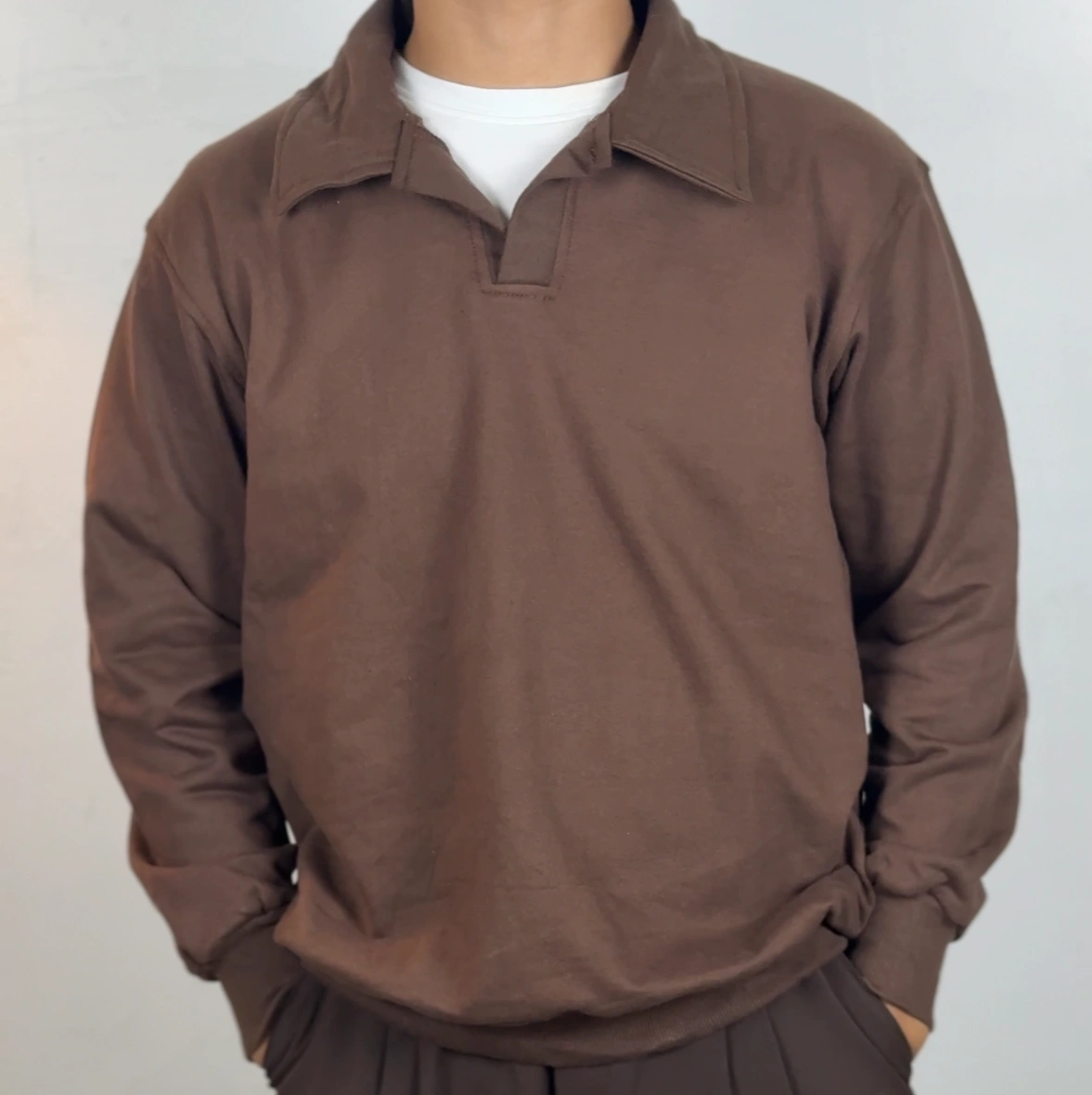 Product image of Collared Sweatshirt