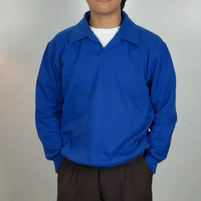 Collared Sweatshirt