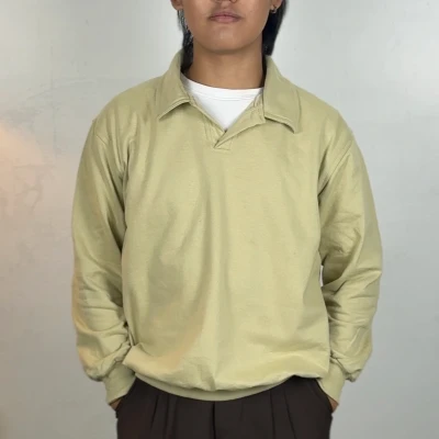 Collared Sweatshirt