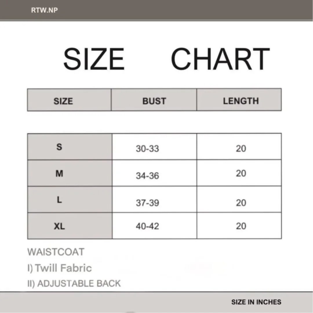 Product image of Black Waistcoat