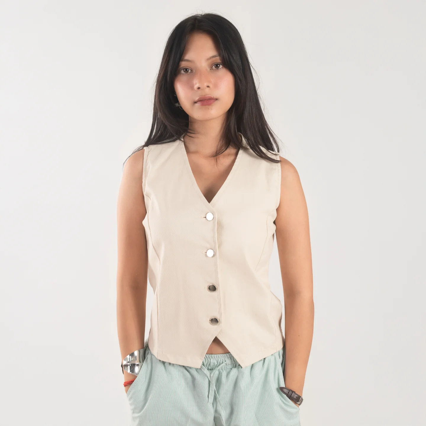 Product image of Off White Waist Coat