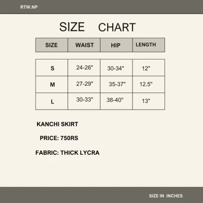 Kanchi Skirt