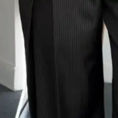 Overlaped Striped  Formal Pant