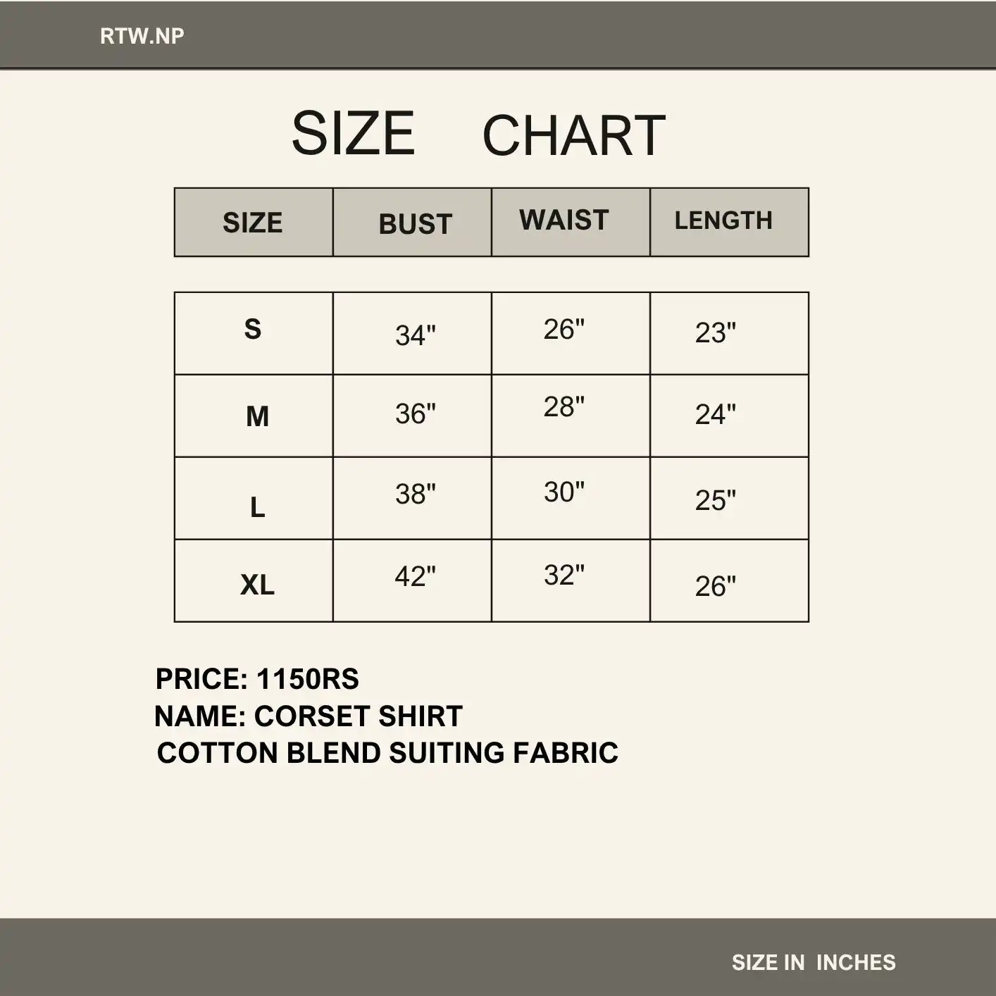 Product image of Corset Shirt