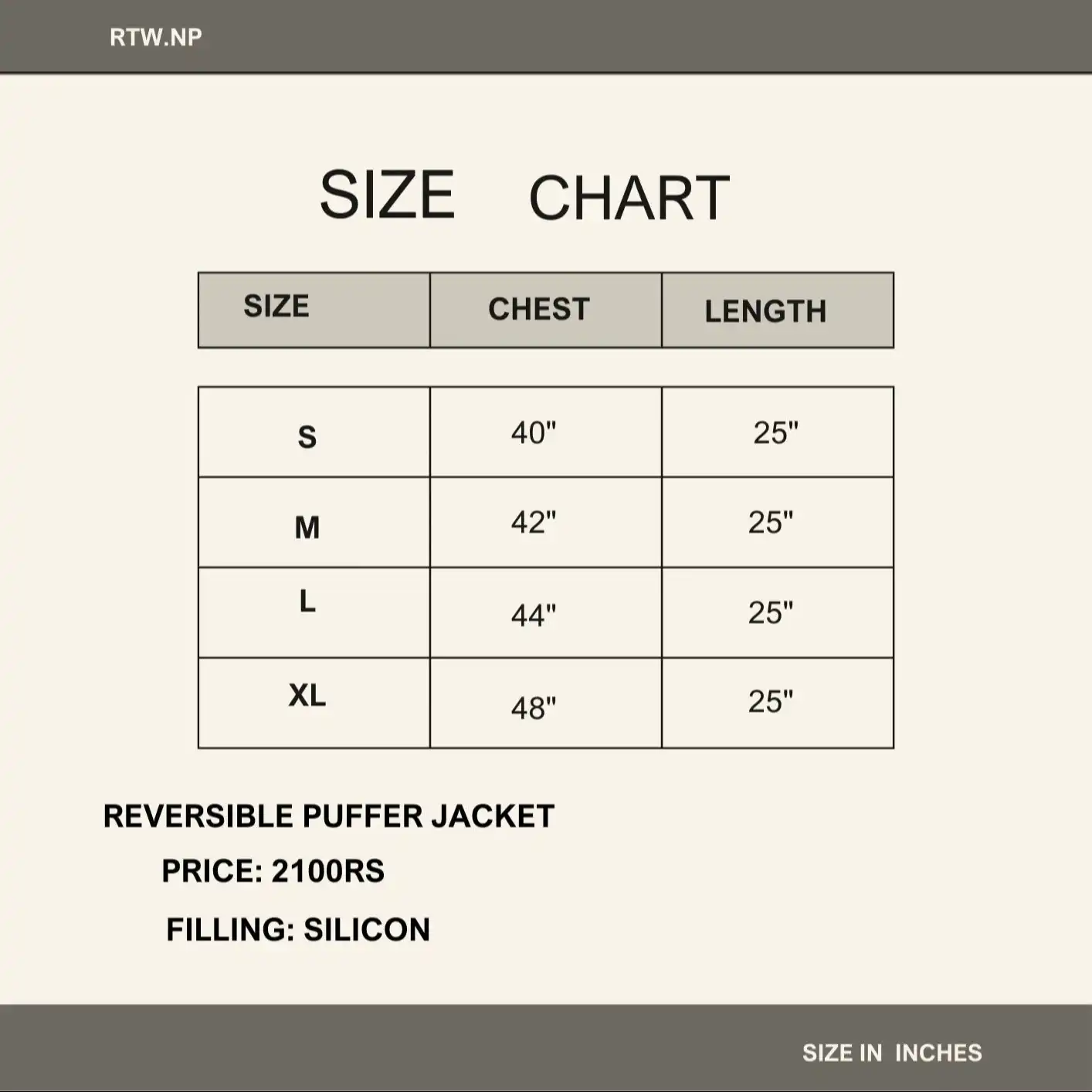 Product image of Reversable  Puffer Jacket
