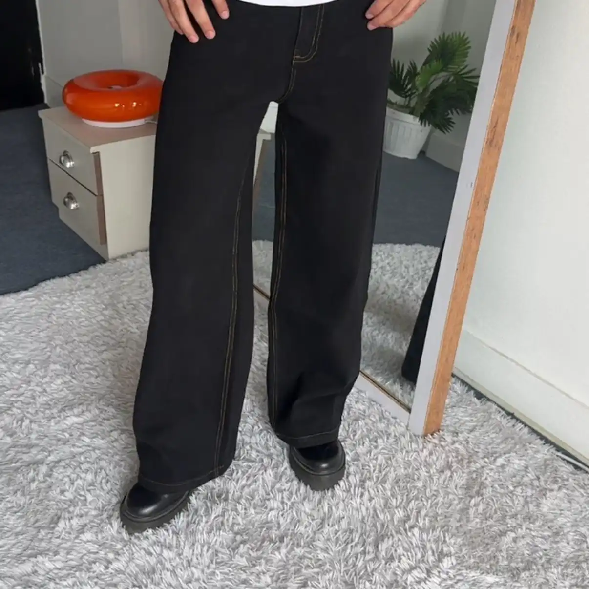 Product image of Denim Jeans with plain pocket