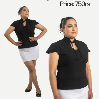 Grace Keyhole Shirt