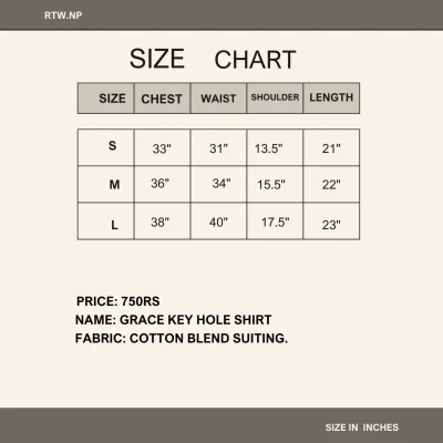 Grace Keyhole Shirt