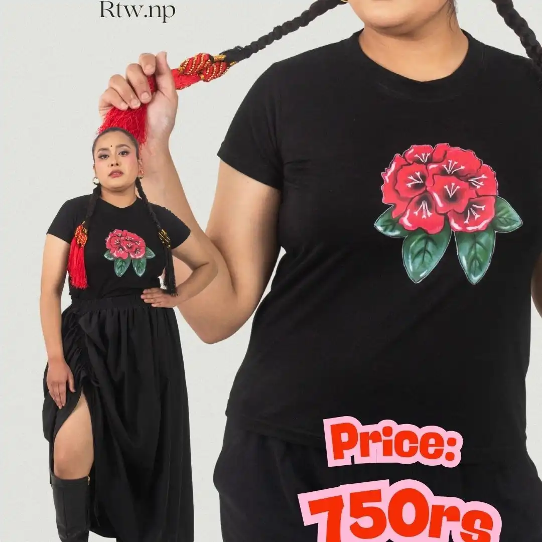 Product image of Printed Baby Tees ( Nepali Edition)