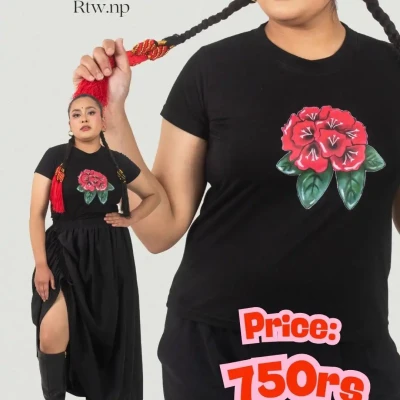 Printed Baby Tees ( Nepali Edit...