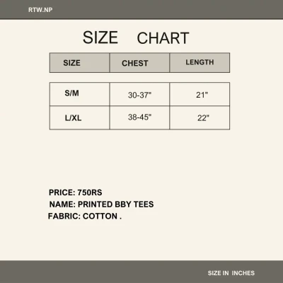 Printed Baby Tees ( Nepali Edit...