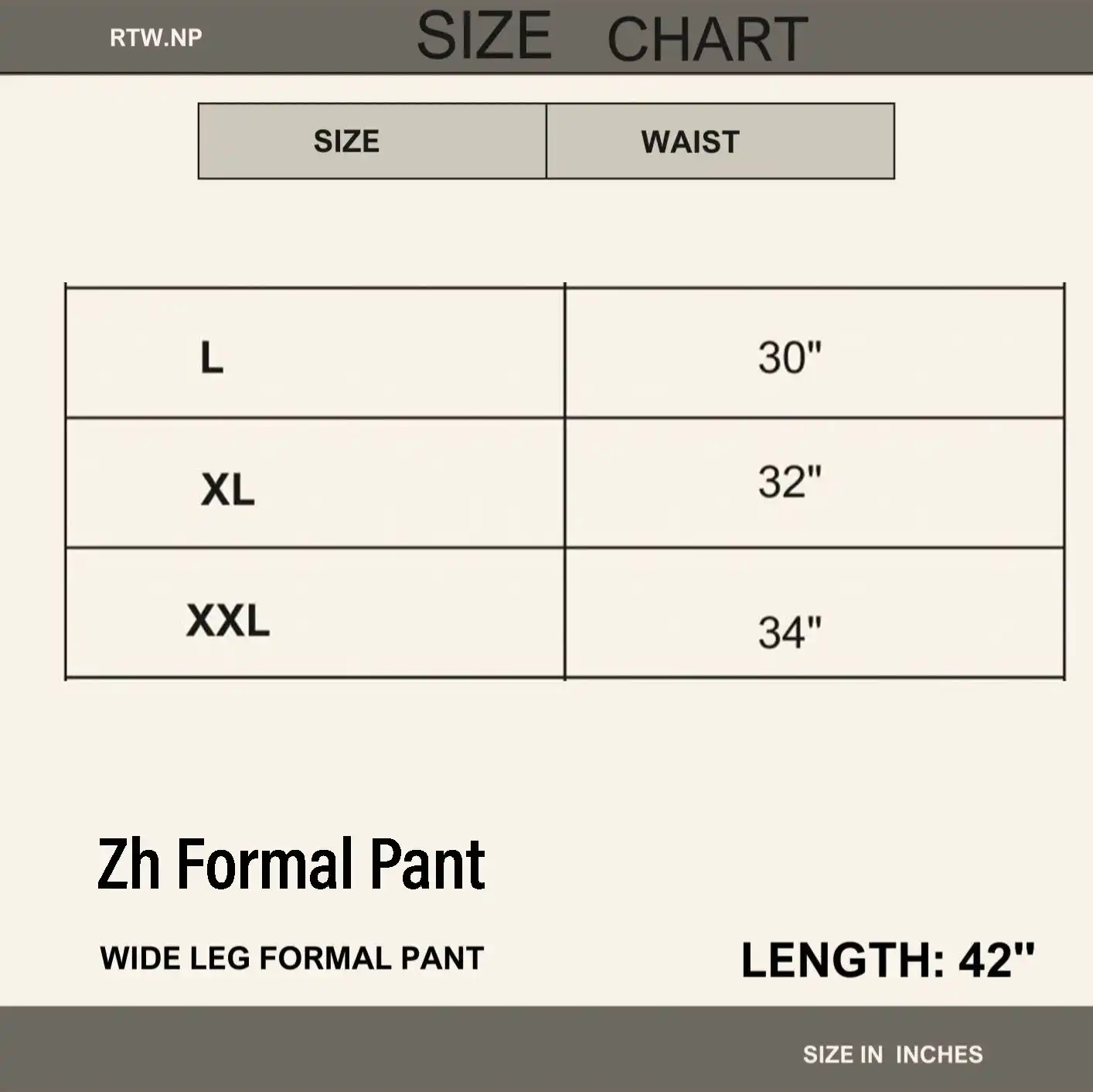 Product image of ZH Formal Pants