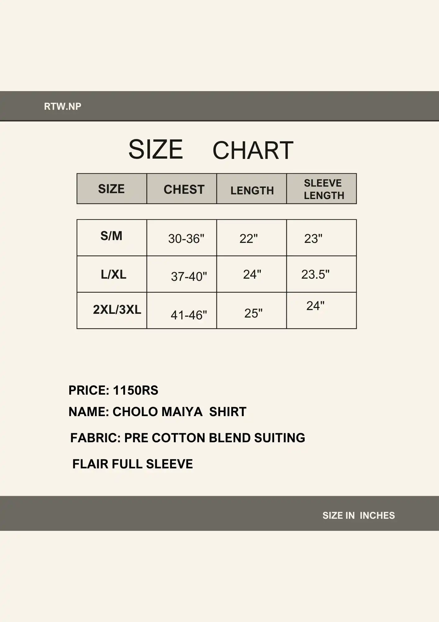 Product image of Maiya Cholo Shirt