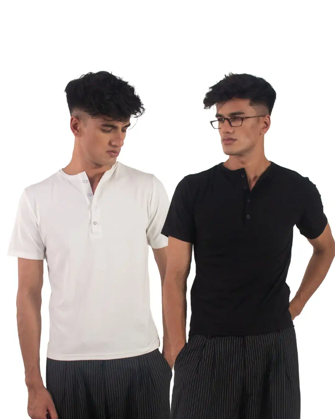 Product image of Half Henley tee
