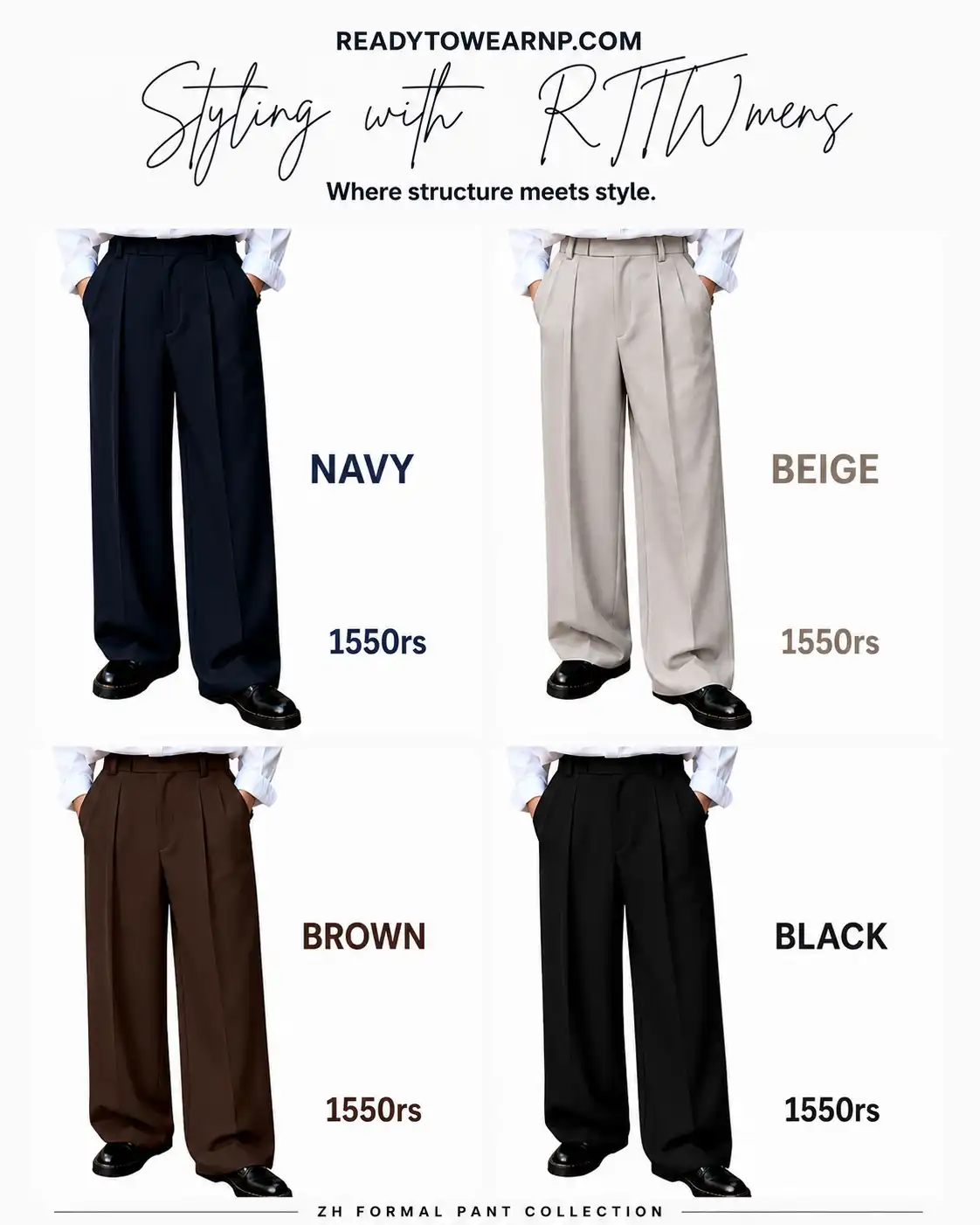 Product image of ZH Formal Pants