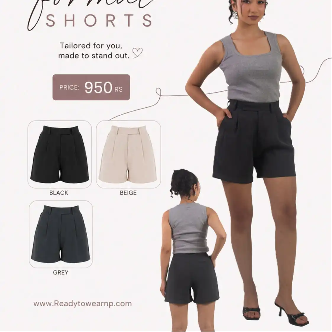 Product image of Formal Shorts