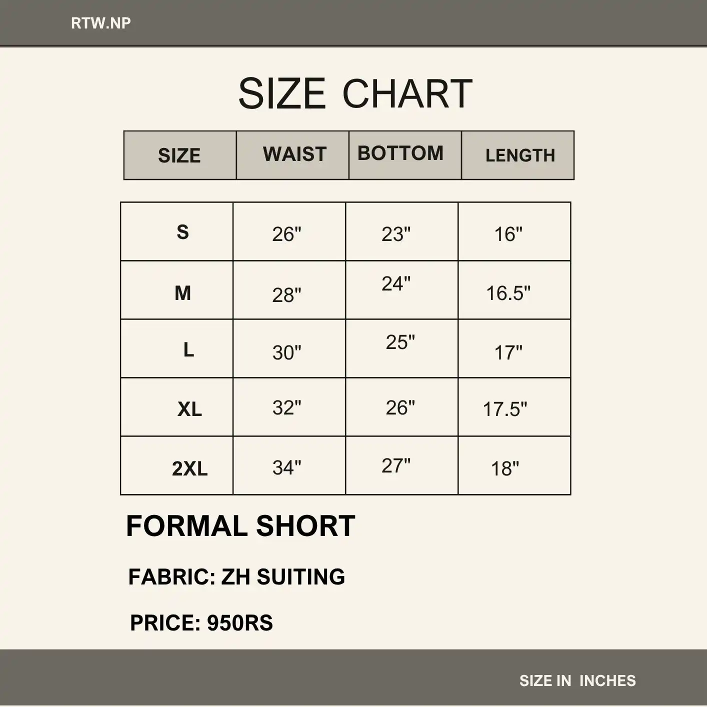 Product image of Formal Shorts