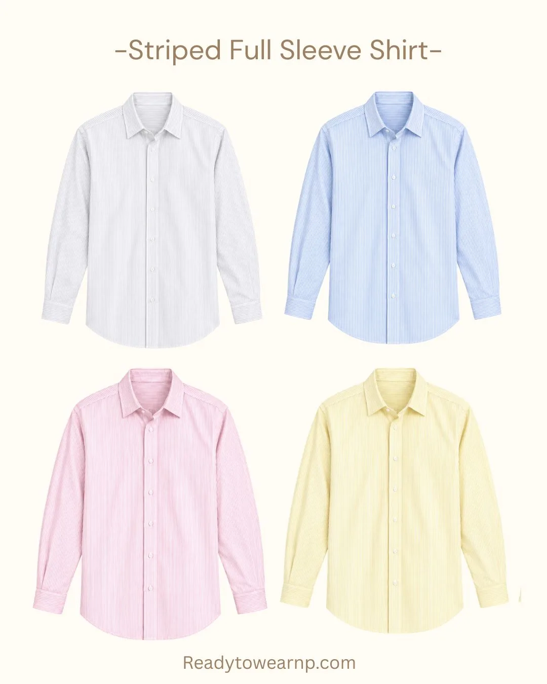 Striped Fullsleeve Shirt
