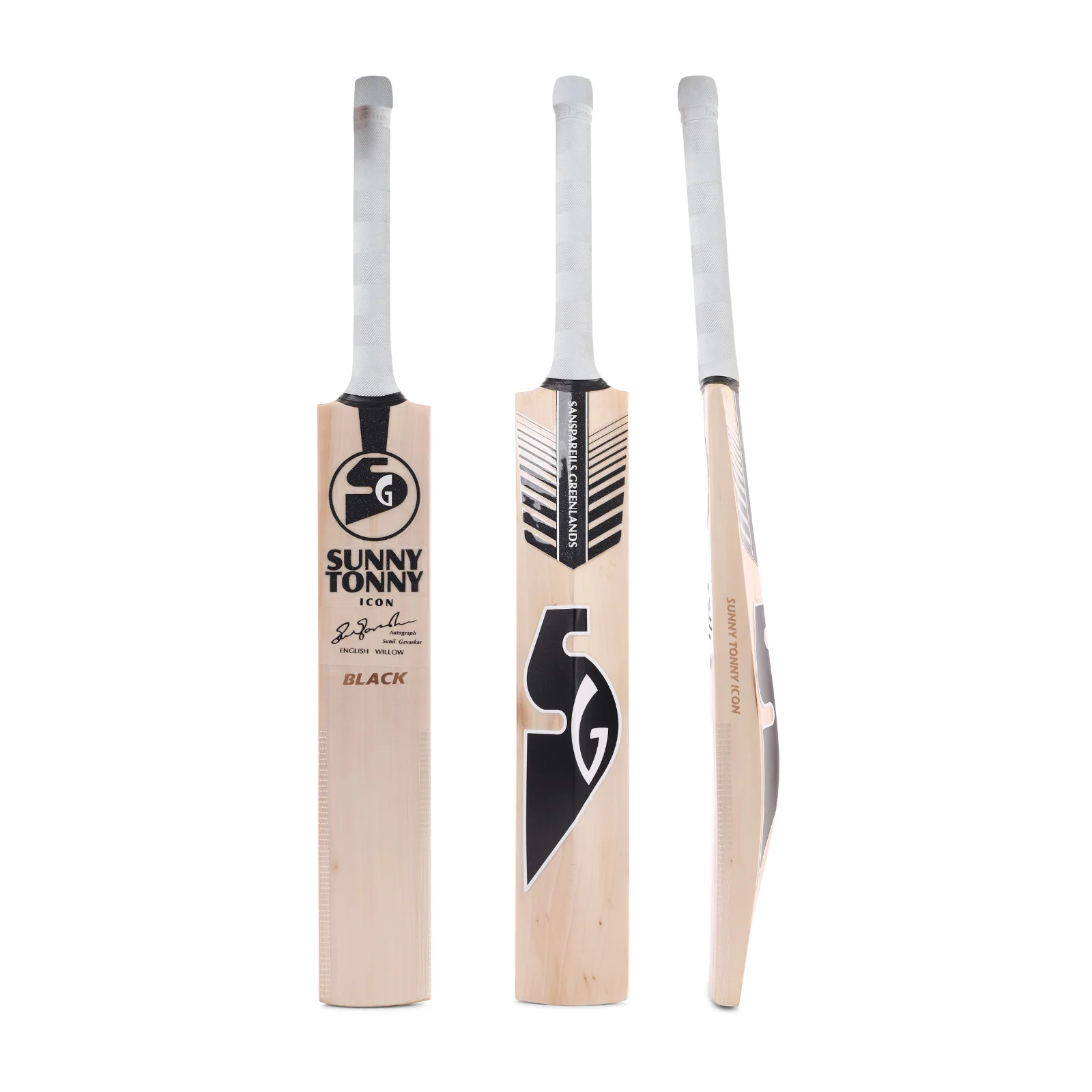 Product image of SG Cricket Bat EW SUNNY TONNY ICON Black
