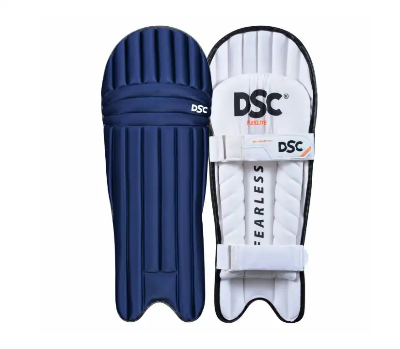 Product image of DSC Batting Leg guard GLIDER (NAVY BLUE)