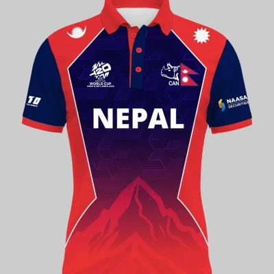 Nepal Cricket World Cup Authentic Replica Jersey