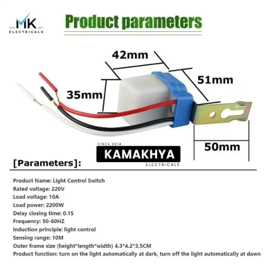 Automatic Day Night Sensor 220V...