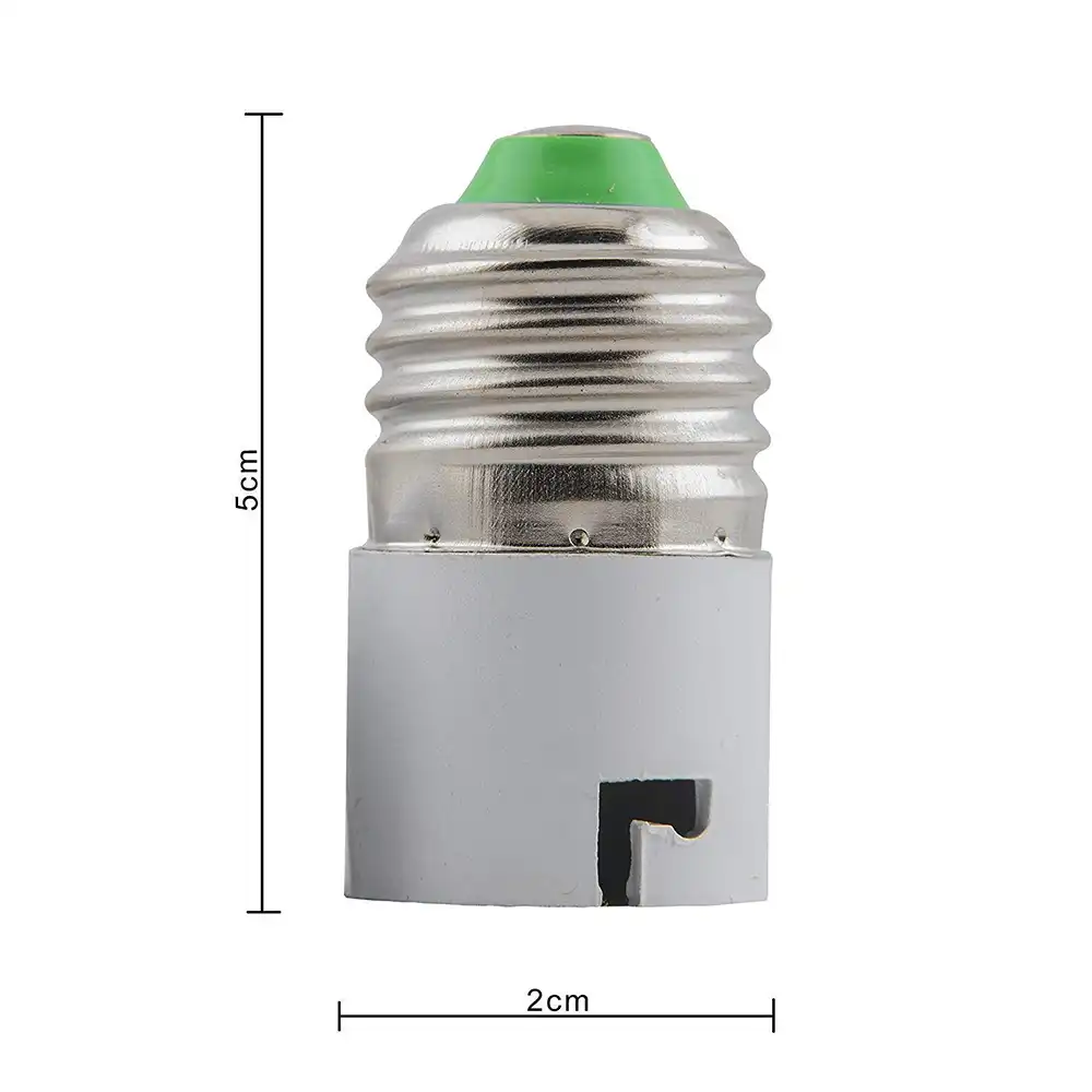 Product image of Heavy Duty E27 to B22 Plastic Screw Base Socket Lamp Holder Light Bulb Converter Adapter