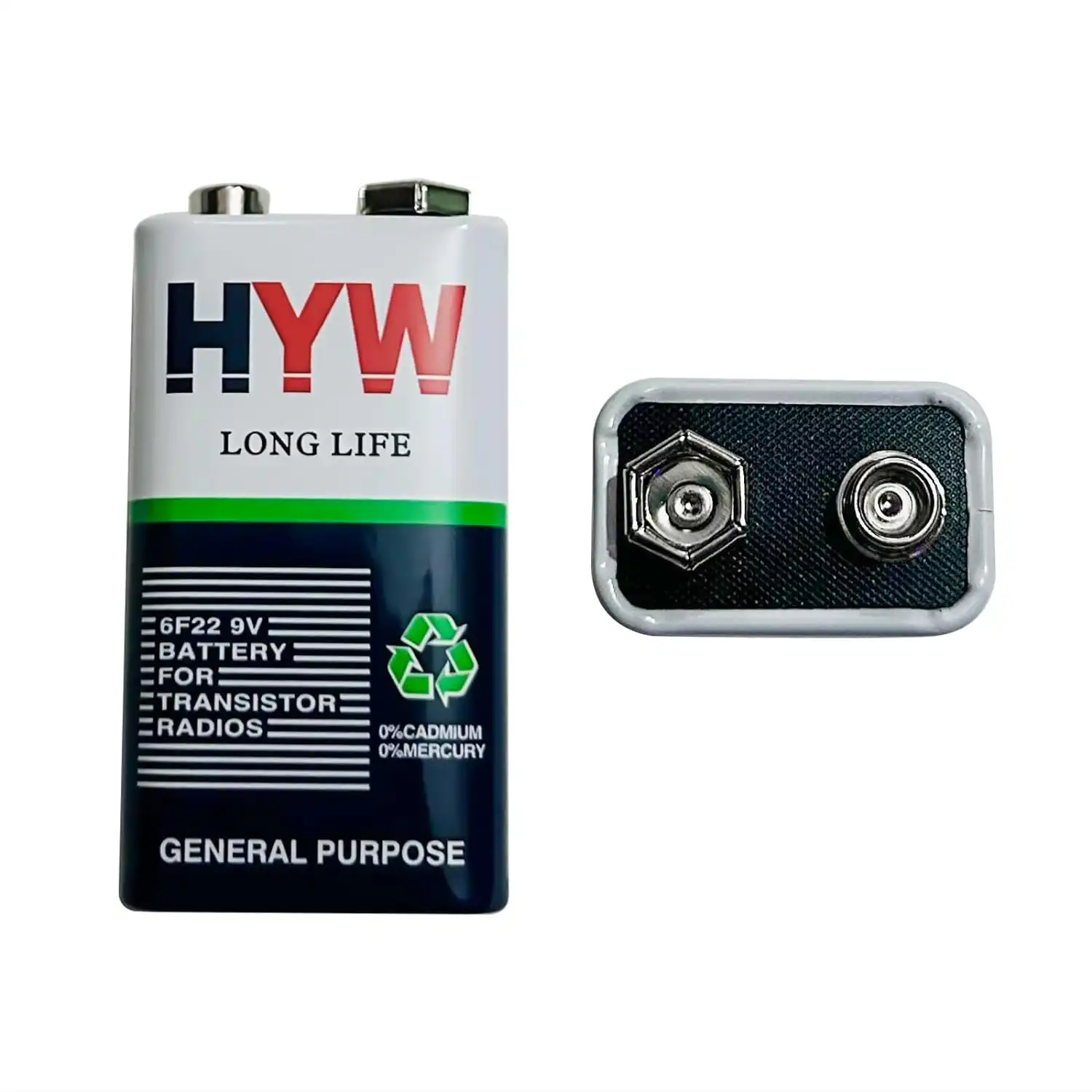 Product image of HYW 9V Battery Best Quality | For Transistor Radios DIY Projects