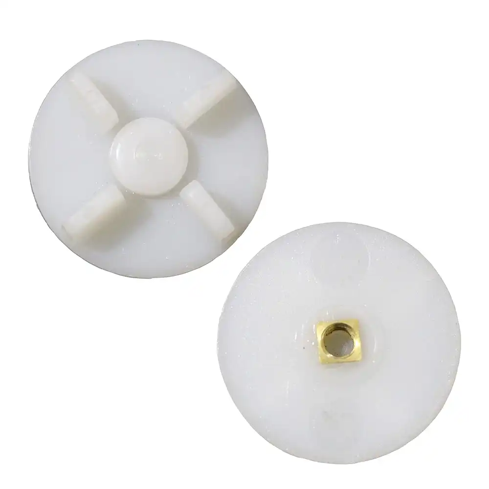 Product image of Plastic Mixer Grinder Blade Motor Clutch 4 cm 4 Teeth- 1 Pcs White for all Indian Mixer Jar
