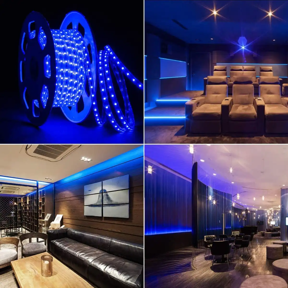 Product image of Water Proof 5-70 Mtr LED Rope Light | Blue Strip Lights